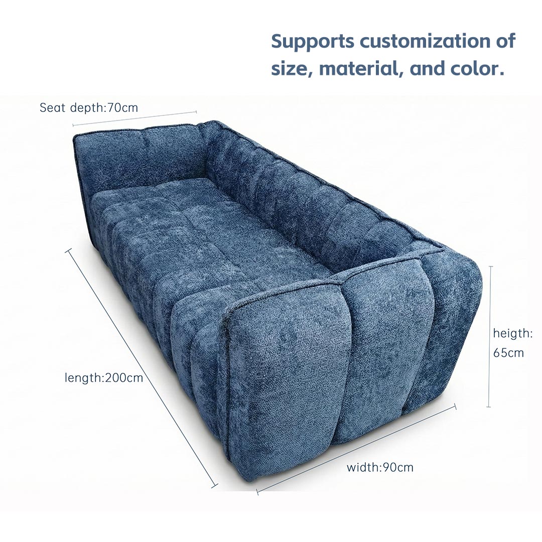 Compressed Sofa - Three Seat